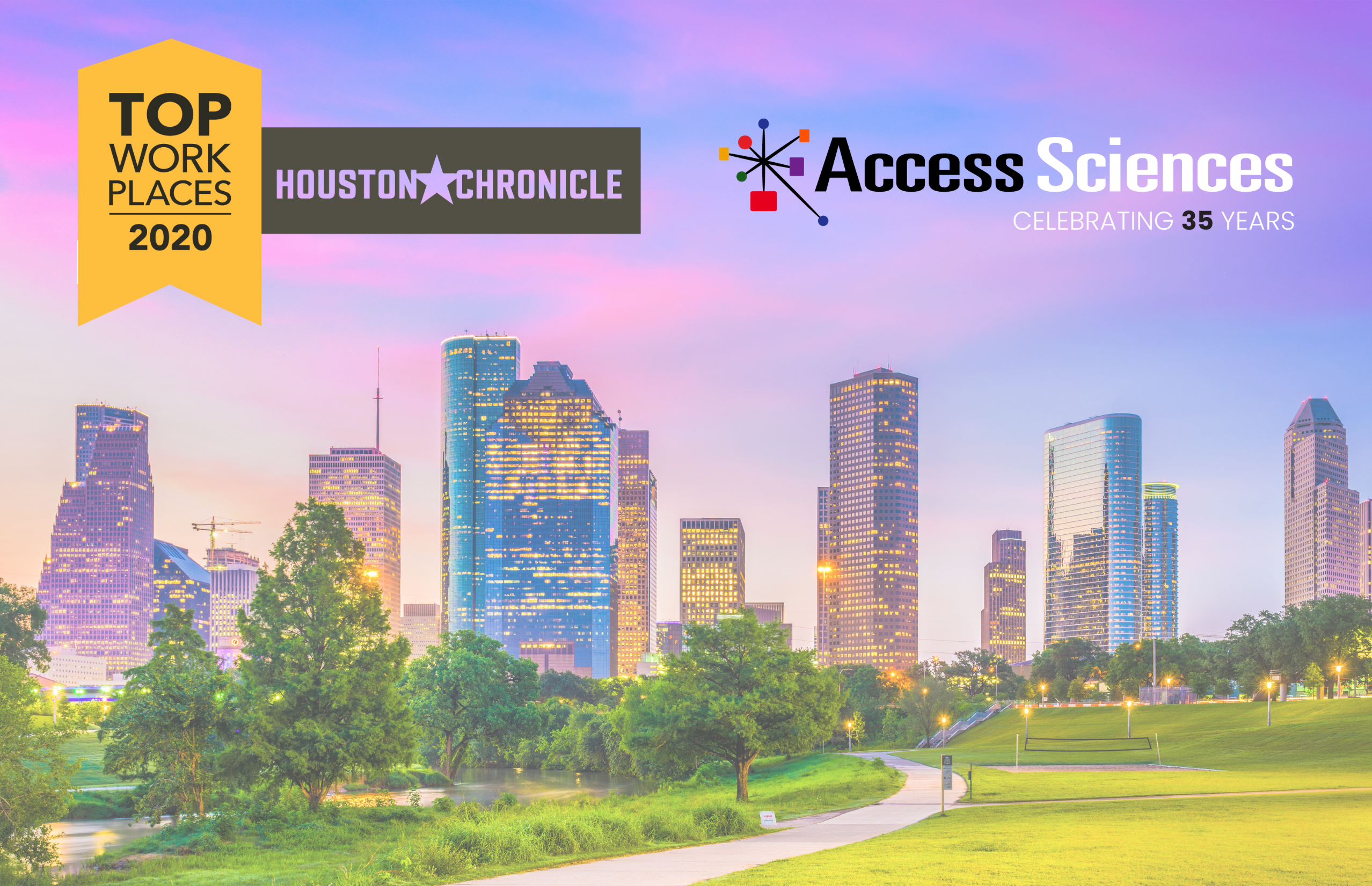 Access Sciences Ranked in Houston’s Best Places to Work for 2020