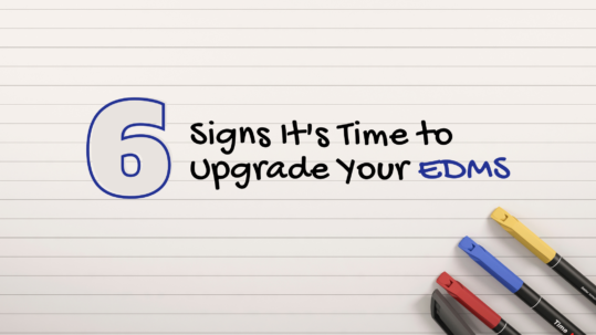 EDMS Upgrade Blog