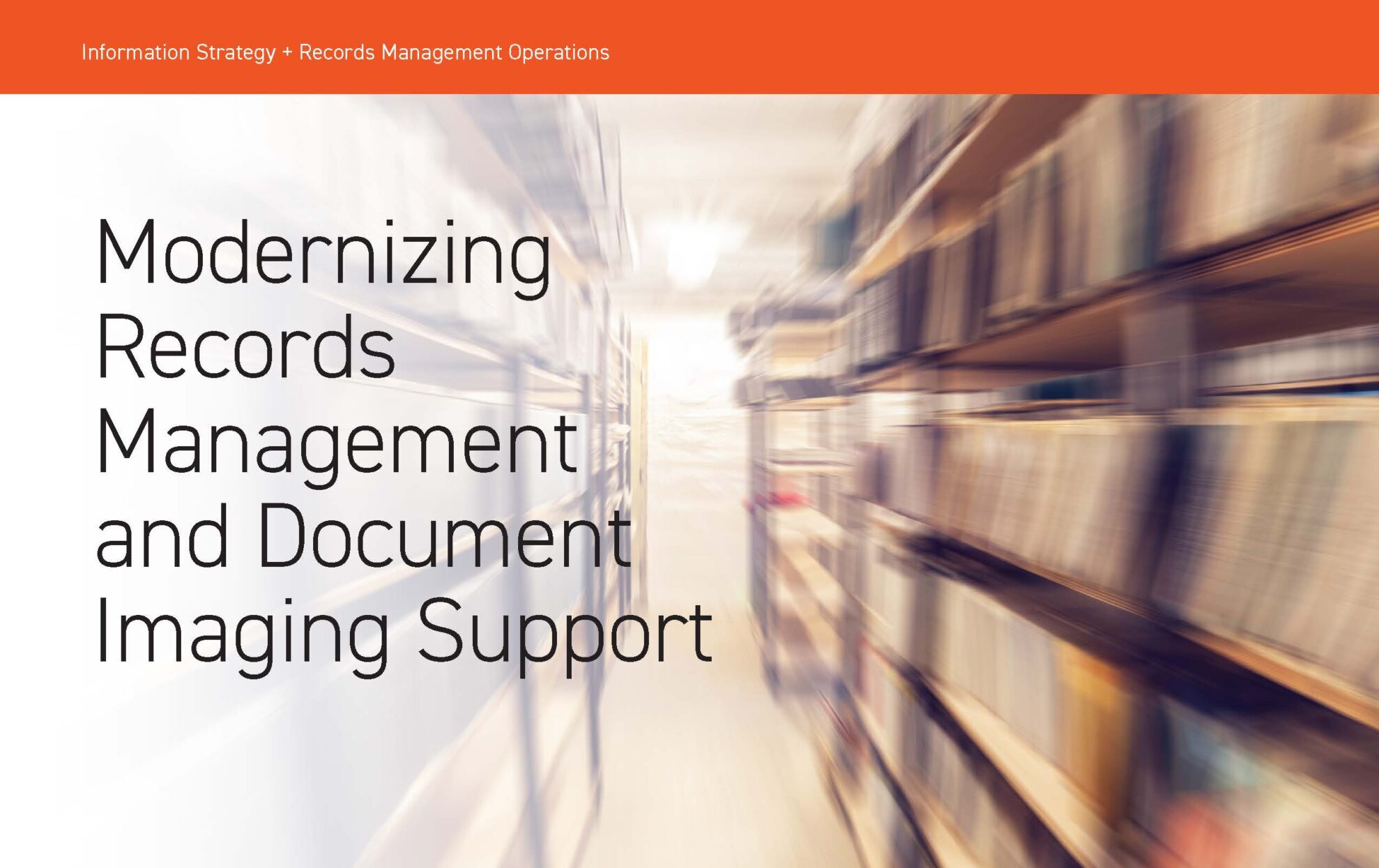 At Access Sciences, Records management is focused on what you must do to protect and manage records throughout their lifecycle.